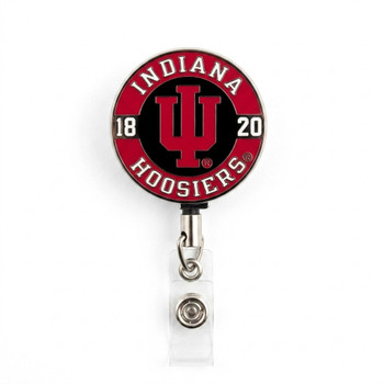 Indiana University Premium Metal Badge Reel