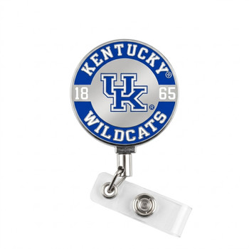 Kentucky Wildcats Premium Metal Retractable Badge Reel
