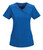 Infinity : Antimicrobial Mock Wrap Scrub Top For Women