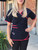 New England Patriots Women's NFL Scrub Top