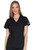 Cherokee Workwear Originals Women's Mock Wrap Knit Panel Solid Scrub Top*