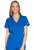 Cherokee Workwear Originals Women's Mock Wrap Knit Panel Solid Scrub Top*