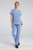 Elevate 181001 by IRG Women's Detailed V-Neck Scrub Top 