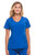 Healing Hands Madison Mock Wrap Solid Scrub Top style 2525