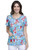 Little Mermaid, Part-Time Mermaid Scrub Top For Women