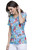 Little Mermaid, Part-Time Mermaid Scrub Top For Women