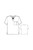 BYU Cougars Navy Men's V Neck Scrub Top