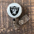 Las Vegas Raiders Grey Retractable Badge Reel 
