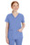 Healing Hands HH Works Mariah Rib Trim V Neck Scrub Top style 2530