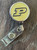Purdue Boilermakers Gold Retractable Badge Reel 
