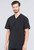 BSC Infinity for MEN : Antimicrobial Protection V Neck Single Pocket Scrub (Embroidered with BSC logo)