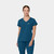 TEMPO T102 Women's Hi-Low Curved V-Neck Scrub Top 