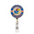 Kansas Jayhawks Premium Metal Badge Reel with Heavy Duty Retractable Nylon Cord