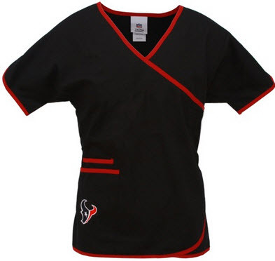 Dallas Cowboys NEW Women's NFL Scrub Top Scrub Identity