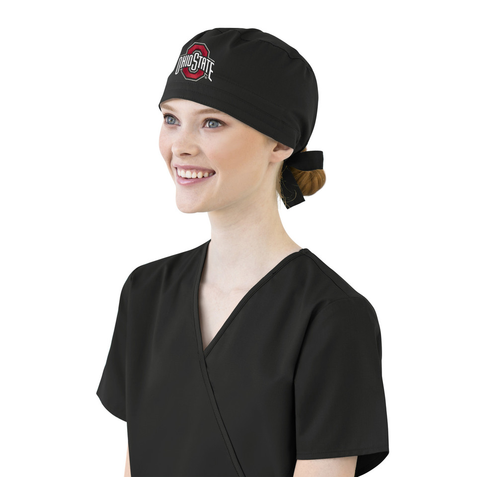 Ohio State Buckeyes Scrub Cap for Women