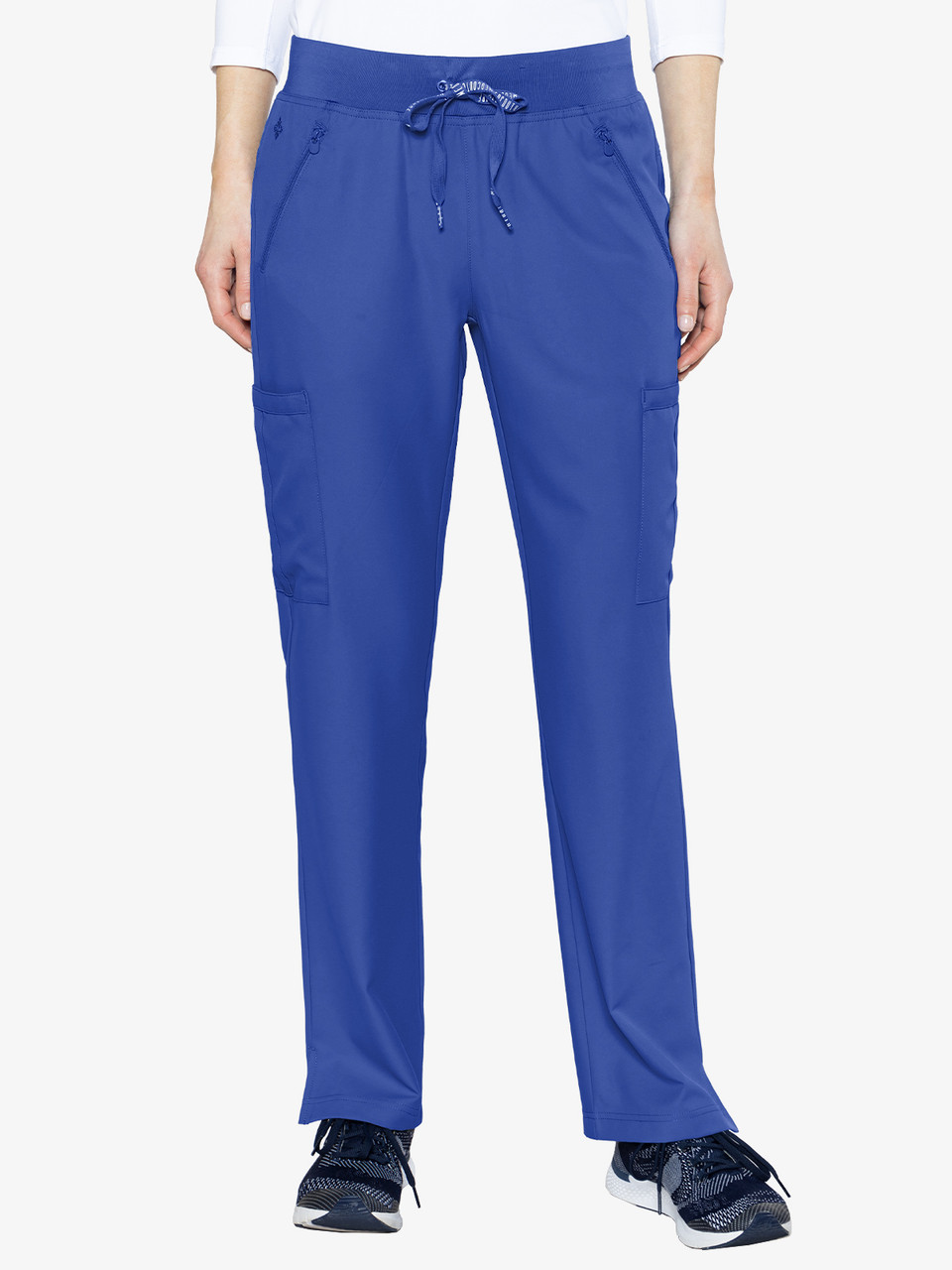 Med Couture Insight Women's Zipper Straight Leg Scrub Pant