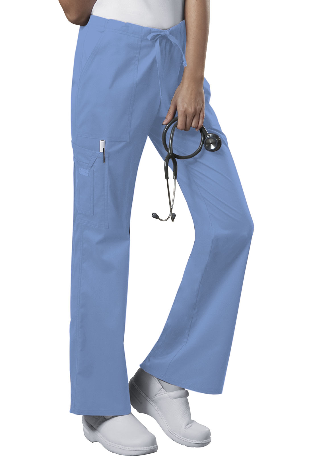 Infinity By Cherokee Elastic Waist Cargo Scrub Pants | Scrubs & Beyond