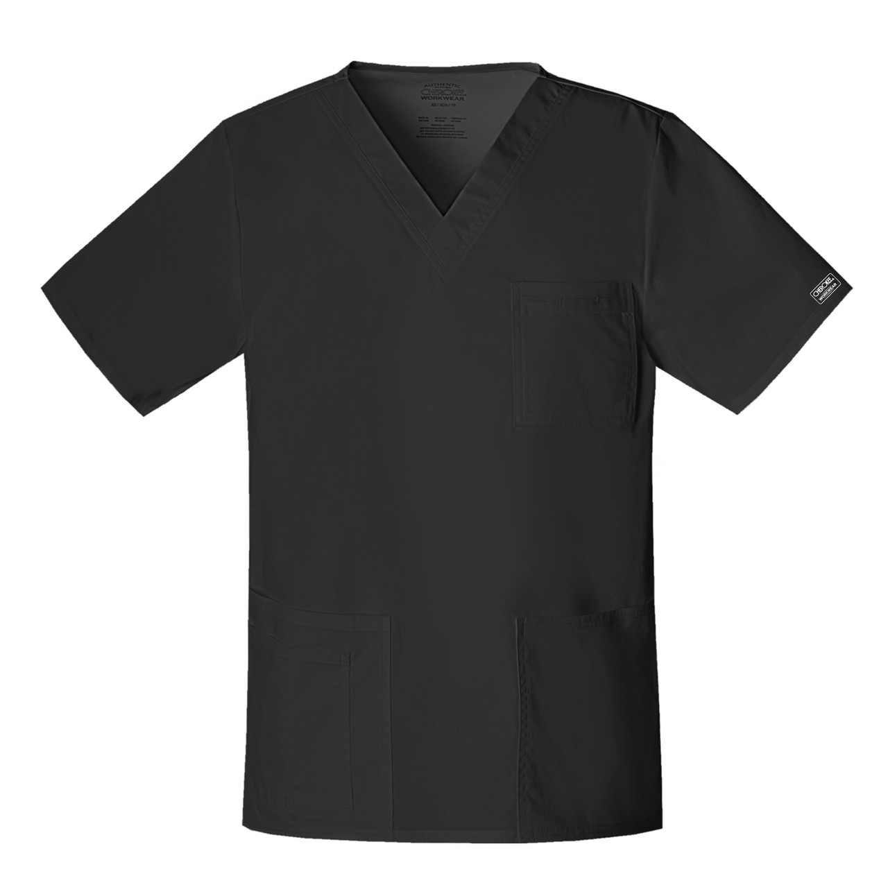 KURUページ　SCO-53/WH Cherokee Workwear Core Stretch Scrub Top | Pulse Uniform