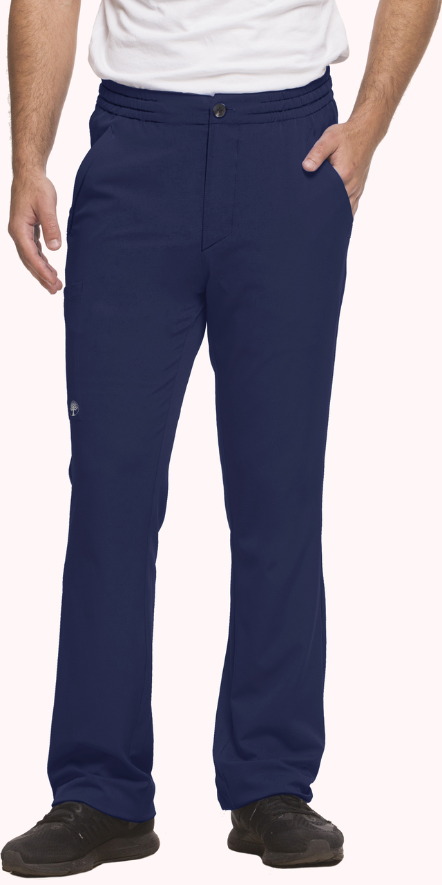 Healing Hands Men's Zip Fly Slim Scrub Pant style 9560