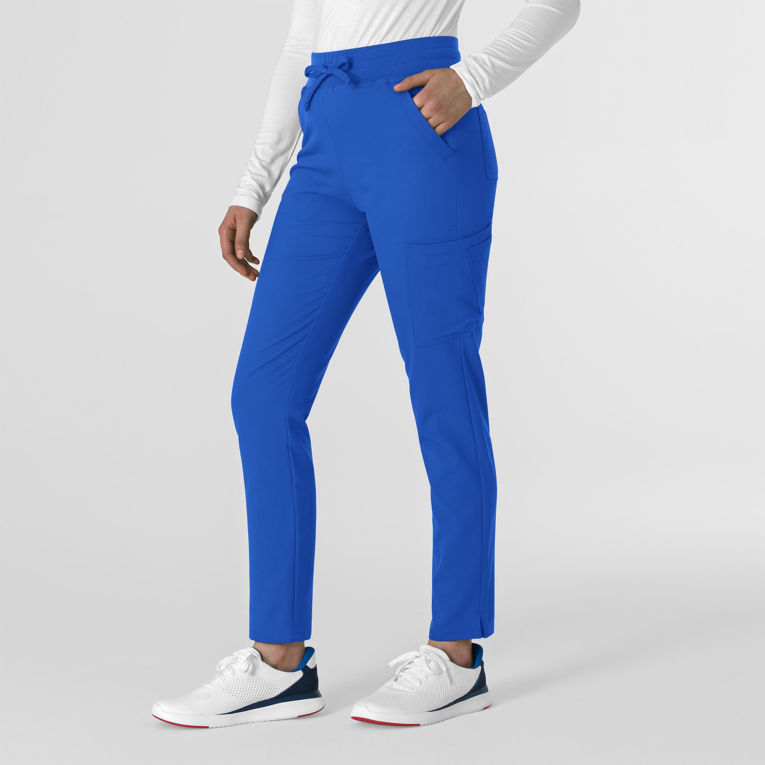 Wink Thrive 5222 Women's Cargo Straight Slim Leg Scrub Pants