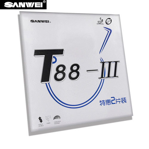 Sanwei, table tennis, T88III, Rubber