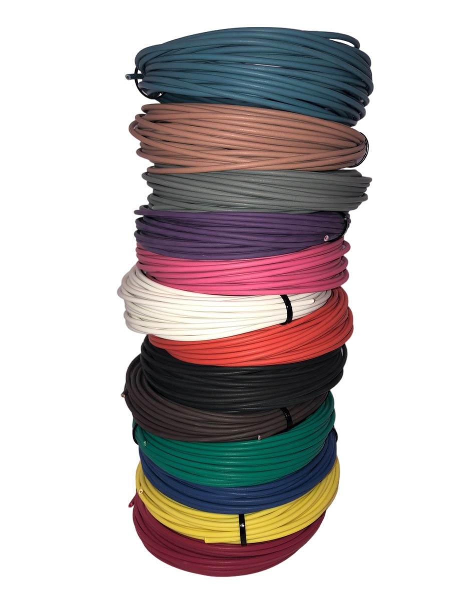 Custom Color Wire 22 TXL Wire Assortment Pack (13 Colors - 25 Feet) - CRIMPZONE