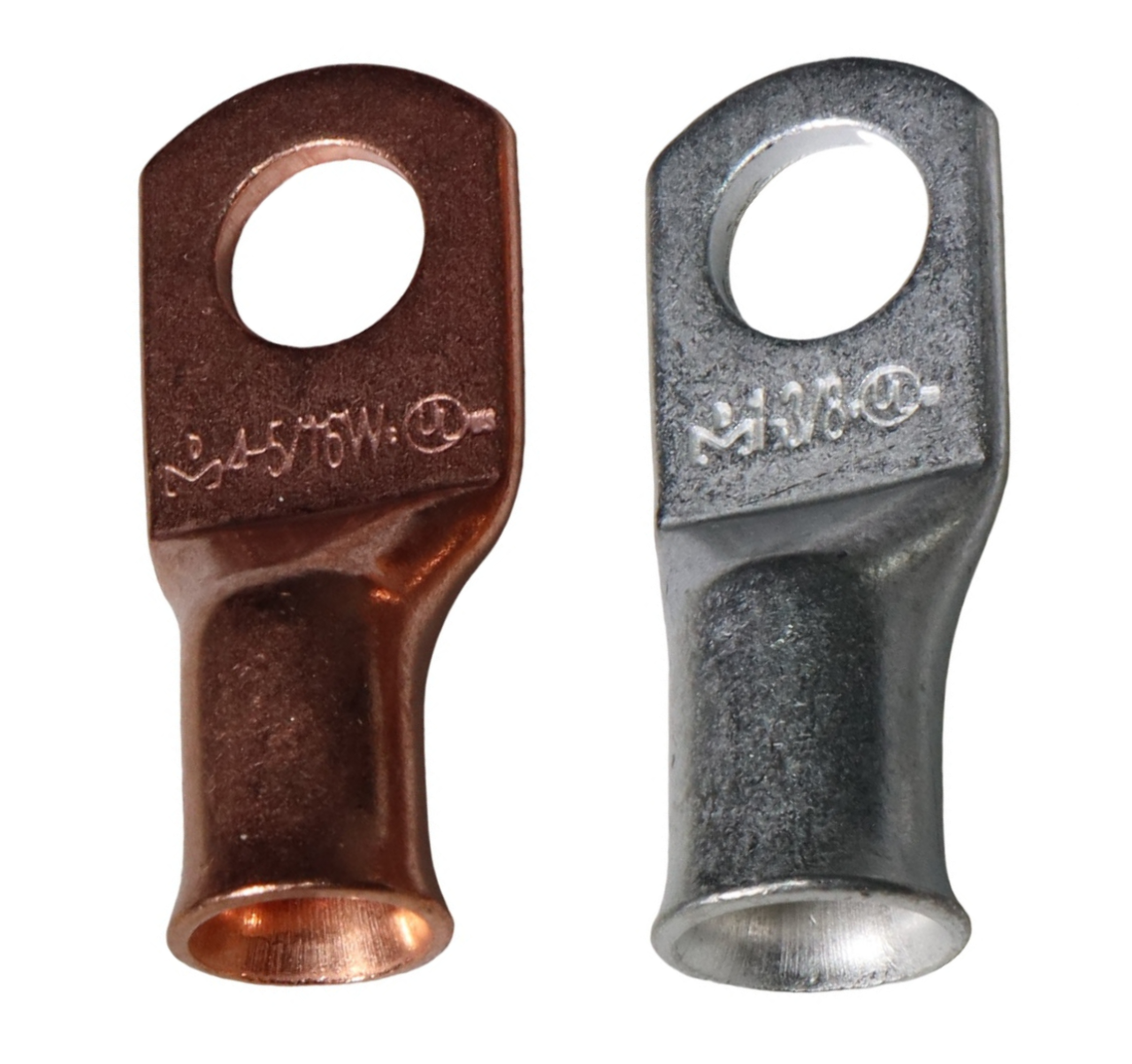 4 GAUGE COPPER BATTERY LUGS - CRIMPZONE