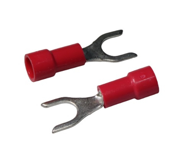 22-18 GA #10 Vinyl Insulated Fork Terminal
