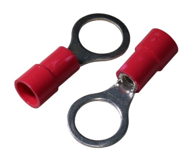 8 GA 1/2" Ring Terminals