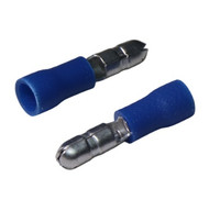 16-14 GA .157" Male Vinyl Insulated Bullet Terminal