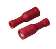 22-18 GA .157" Female Vinyl Insulated Bullet Terminal