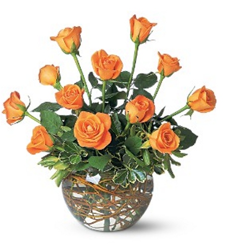 Dozen Orange Roses Dozen Orange Roses