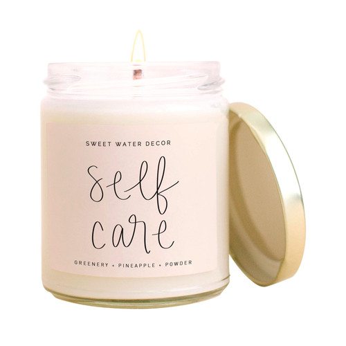 Self Care Soy Candle By Sweet Water Decor Self Care Soy Candle By Sweet Water Decor