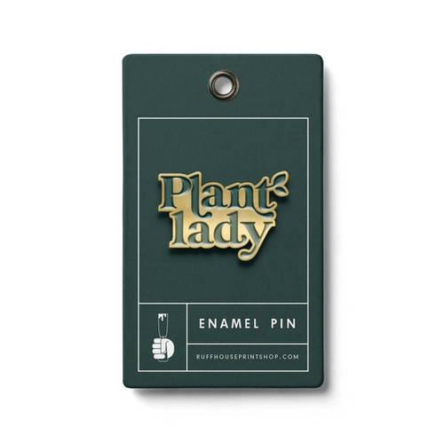 Plant Lady Keychain  - by Ruff House Print Shop
