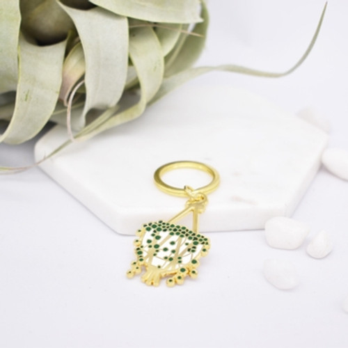 String of Pearls Enamel Keychain String of Pearls Enamel Keychain