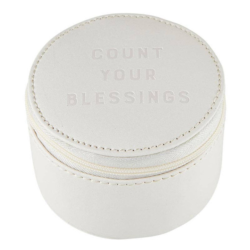 3"Dia Tbltp Clock-Blessings 3"Dia Tbltp Clock-Blessings