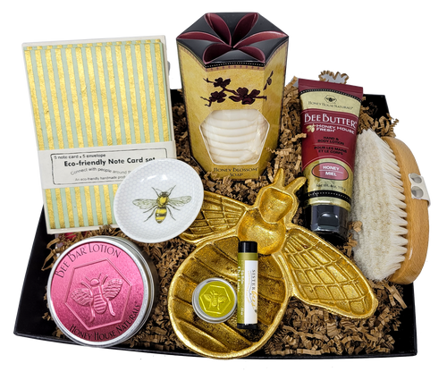 For The Bee’s Relaxing Bath Gift Basket