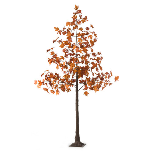 Indoor/Outdoor Electric LIghted Maple Tree, 8'H with 168 Lights by Plow & Hearth
