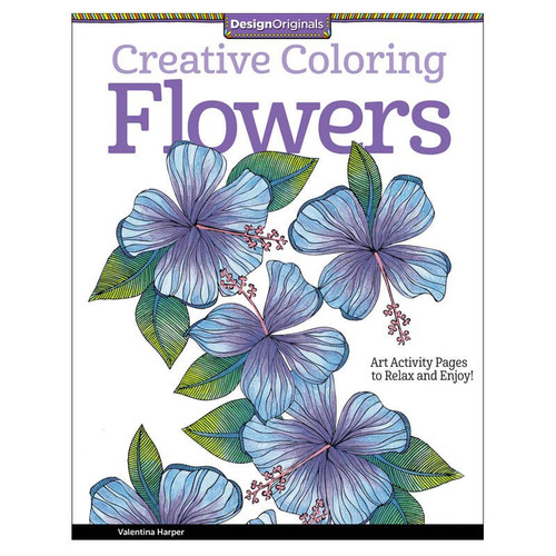 Creative Coloring Flowers Coloring Book Creative Coloring Flowers Coloring Book
