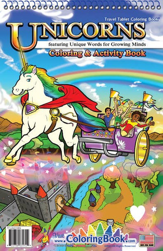 Unicorns Travel Coloring Book Unicorns Travel Coloring Book