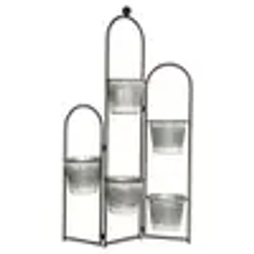Standing Planter Set 5 Metal Buckets Dimensions Standing Planter Set 5 Metal Buckets Dimensions