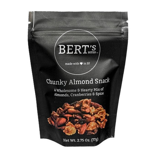 Chunky Almond Snack by Bert's Bites Chunky Almond Snack by Bert's Bites