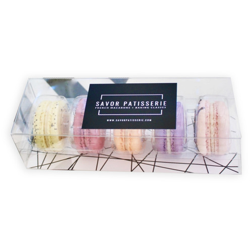 Gift Box of 5 Cookies by Savor Patisserie French Macarons