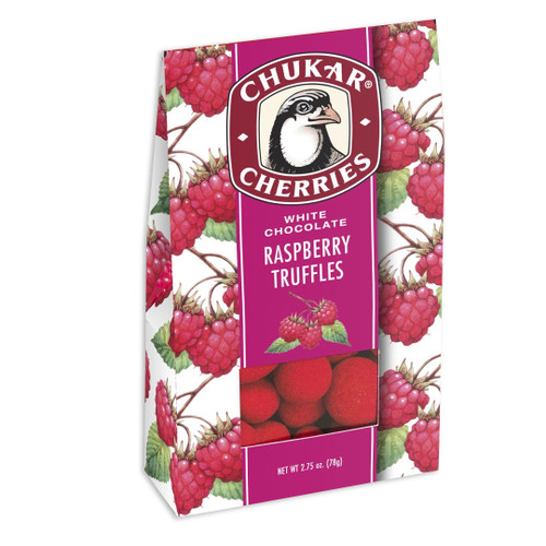 Raspberry Truffles 2.75 oz Box by Chukar Cherry Company Raspberry Truffles 2.75 oz Box by Chukar Cherry Company