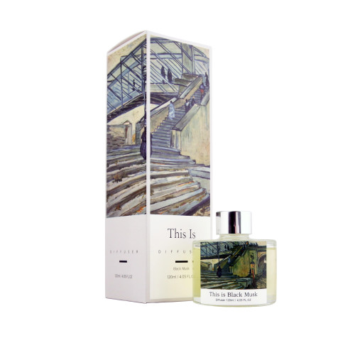 This is Black Musk 4 oz Van Gogh Reed Diffuser by Every Reason This is Black Musk 4 oz Van Gogh Reed Diffuser by Every Reason
