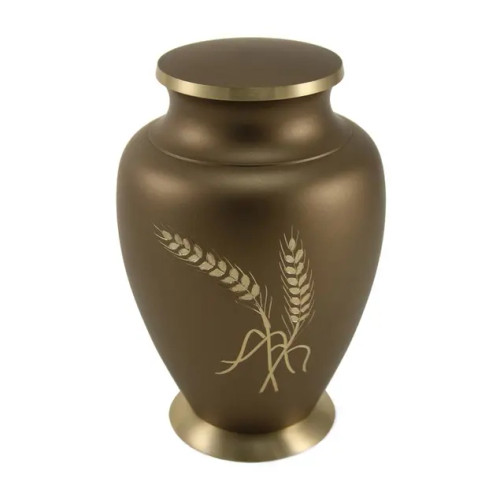 Aria Wheat, Full Size Cremation Urn