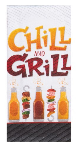 Grill and Chill Dual Purpose Terry Cloth by Kaydee Designs