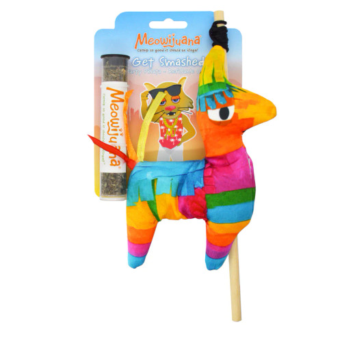 Get Smashed Refillable Catnip Llama Piñata by Meowijuana