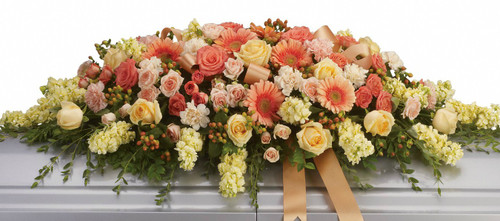 Warmest Remberance Casket Spray Warmest Remberance Casket Spray
