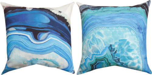 Agate Studies 18"x18" Climateweave Indoor/Outdoor Pillow